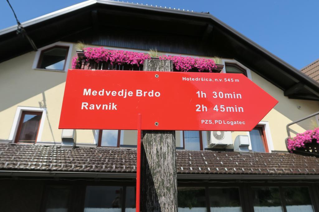 Gostilna Turk Hotel Hotedrsica Eksteriør billede